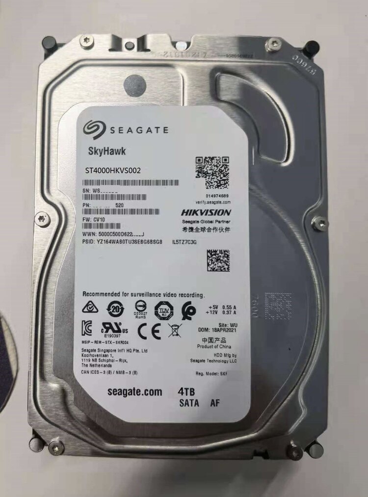 4TB监控级硬盘