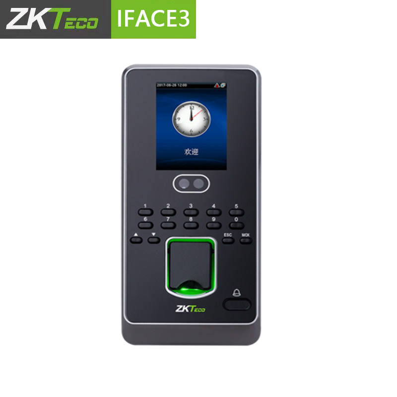 中控智慧iface3人脸考勤门禁一体机